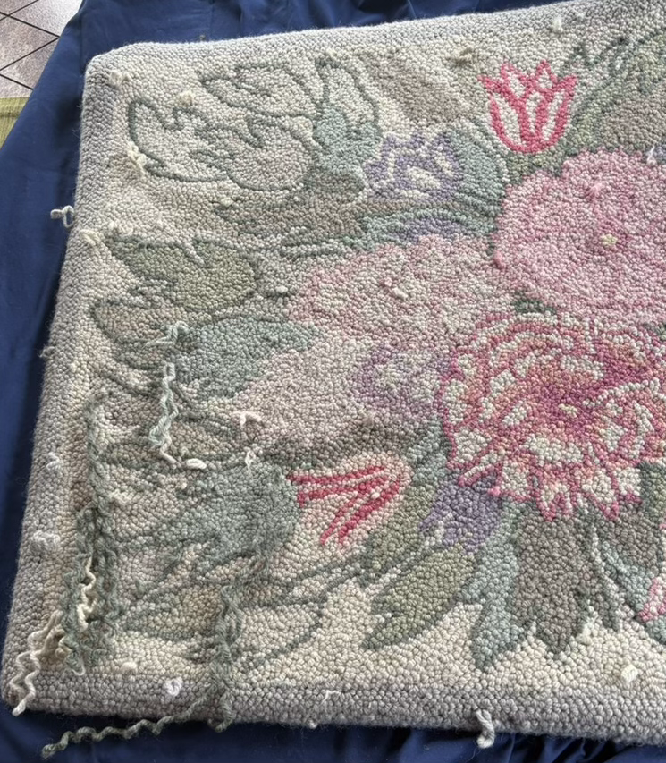 Rug in need of repair